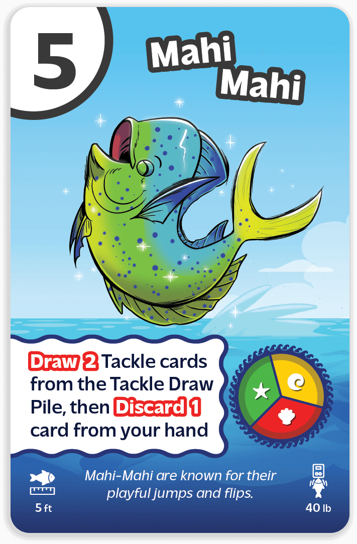 Fish Card: Mahi-Mahi
