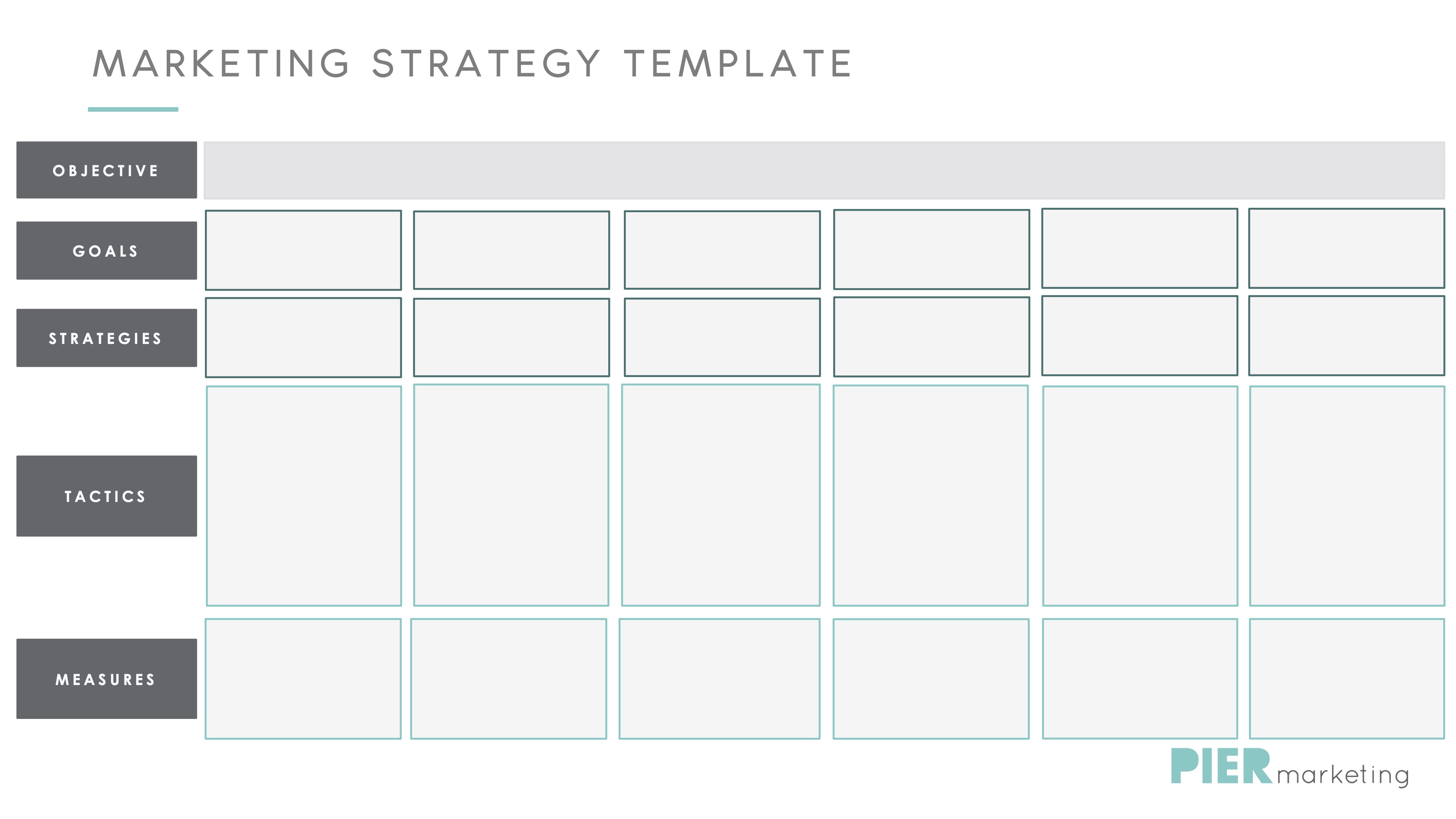 Free Marketing Strategy Template
