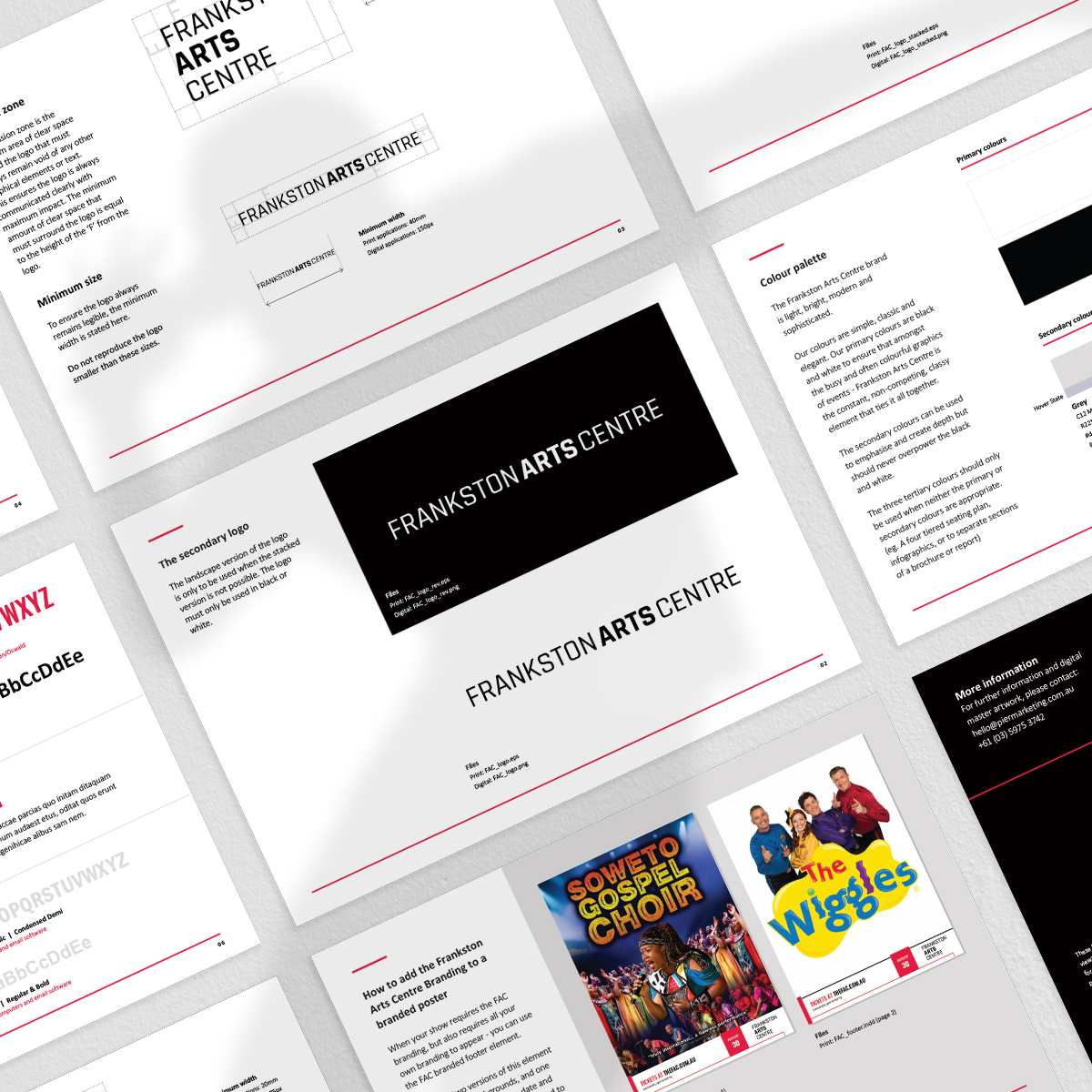 Frankston Arts Centre branding guidelines