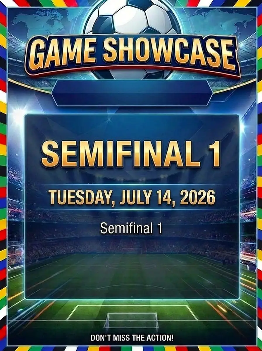 SEMIFINAL 1 - MATCHUP TBD - GAME SHOWCASE LIVE SCREENING