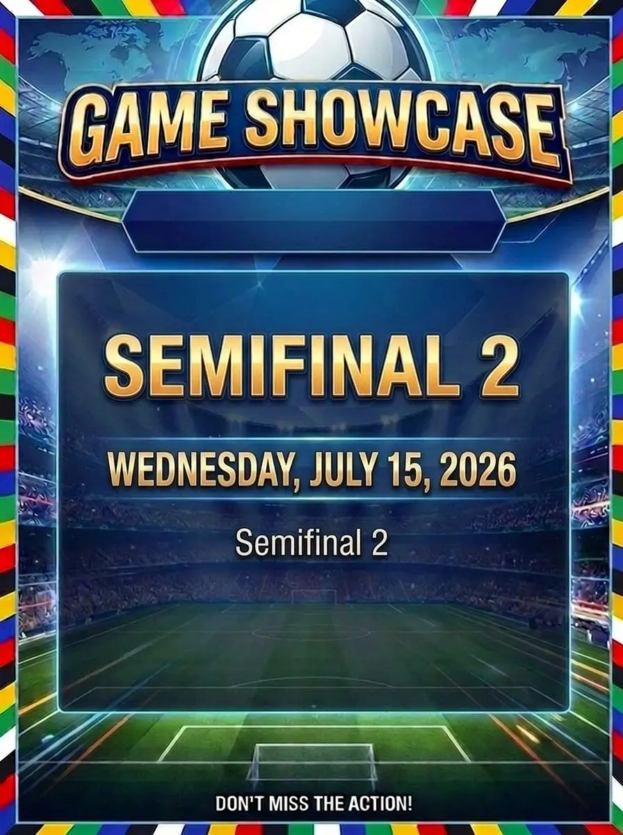 SEMIFINAL 2 - MATCHUP TBD - GAME SHOWCASE LIVE SCREENING