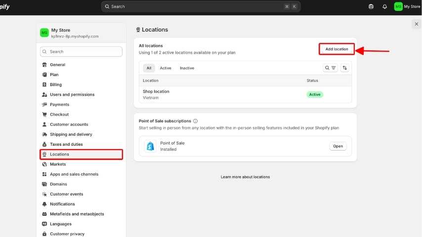 Set Up Shipping Locations and Zones