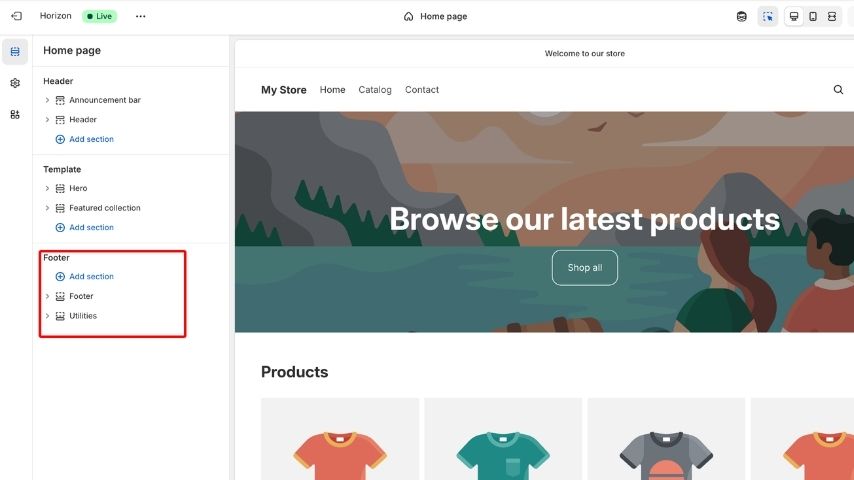 Display Collections on Your Homepage