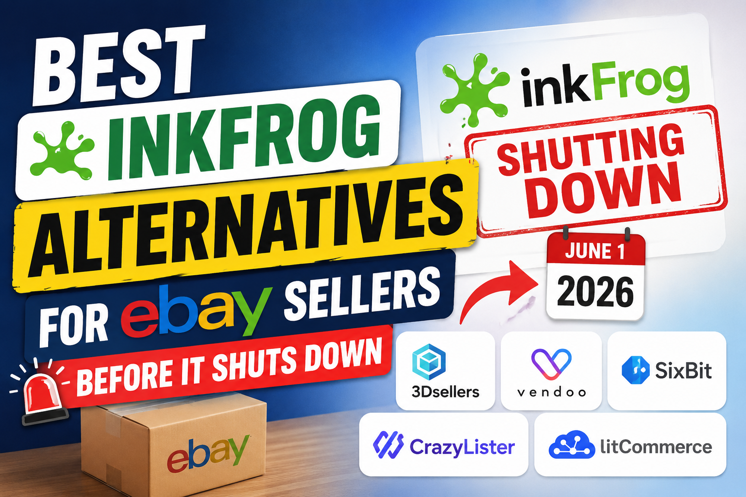 Best InkFrog Alternatives for eBay Sellers Before It Shuts Down