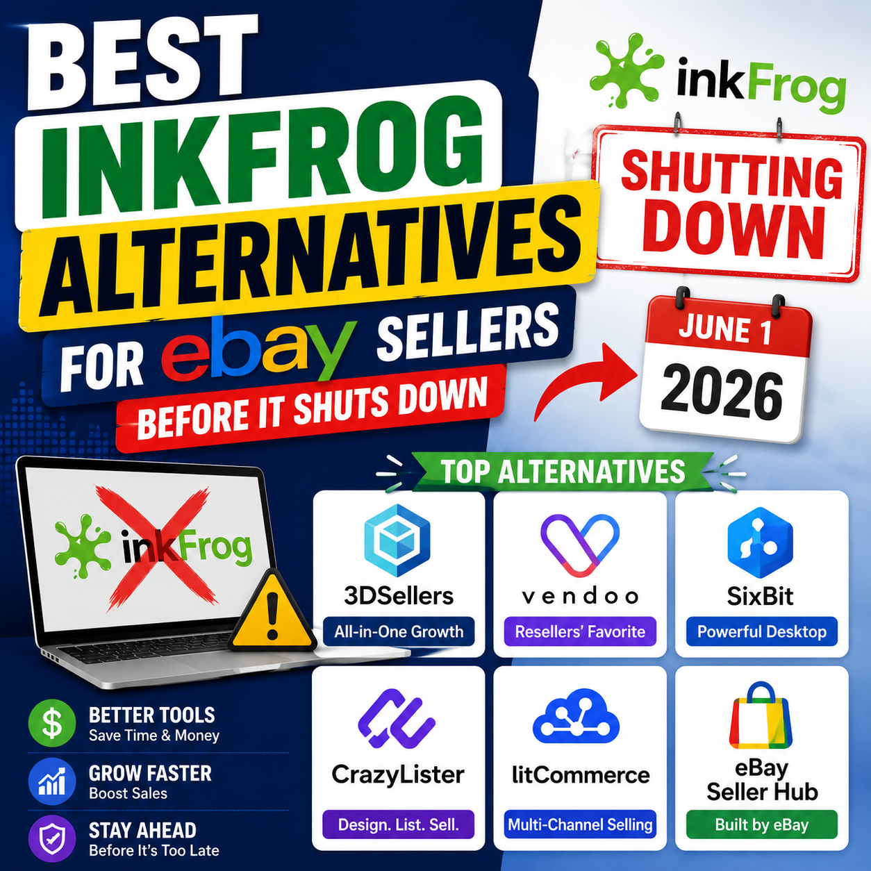 Best InkFrog Alternatives for eBay Sellers Before It Shuts Down