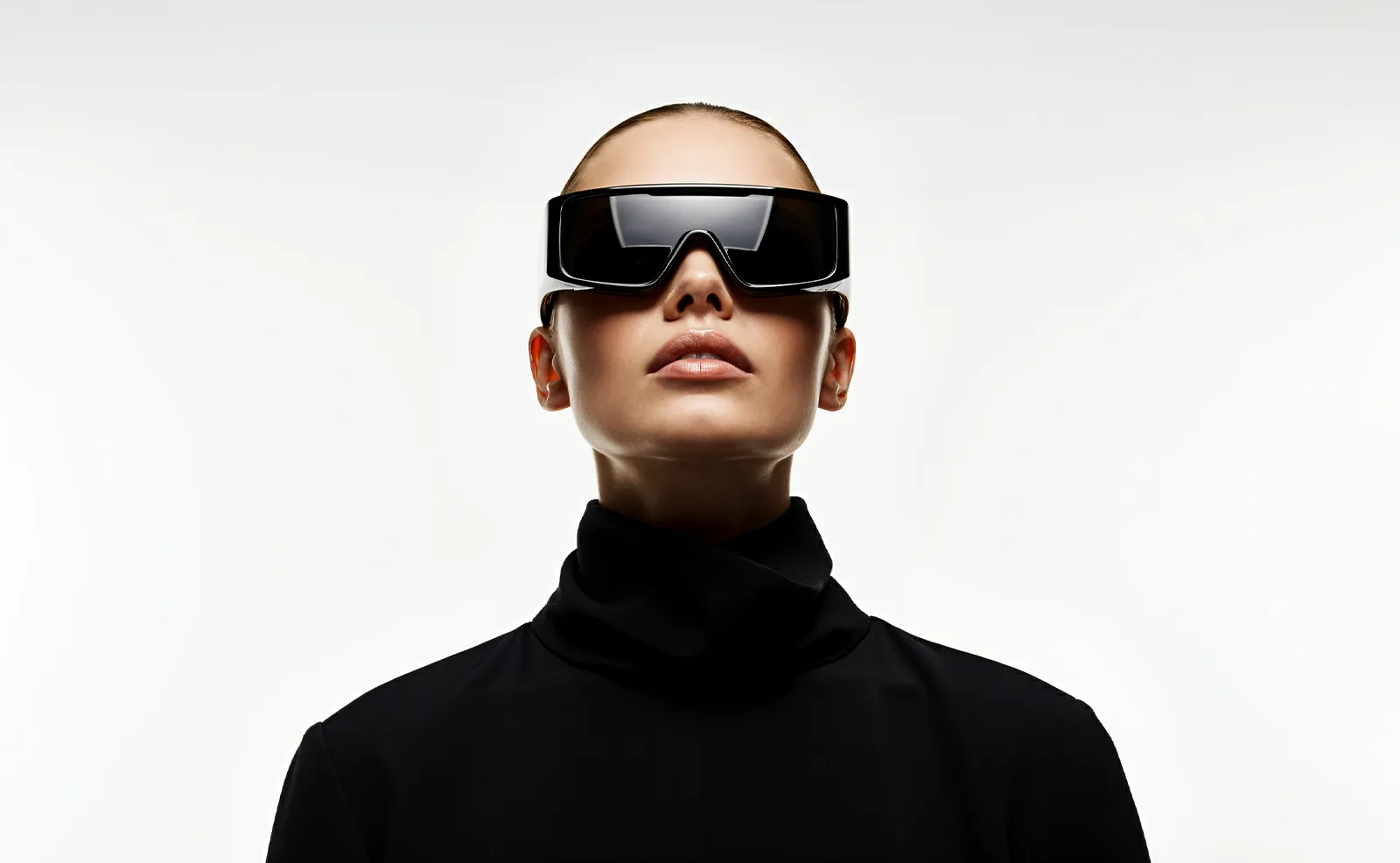 woman with white background