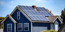 Solar panels installed with USDA REAP grant funding
