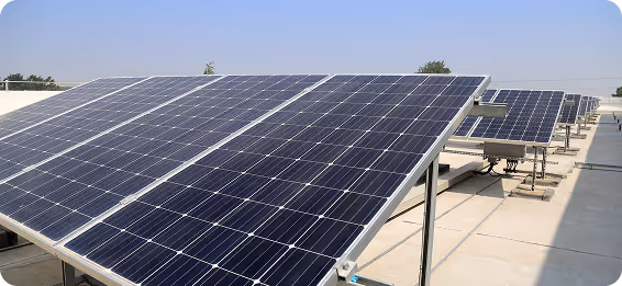 Solar panels installed with USDA REAP grant funding