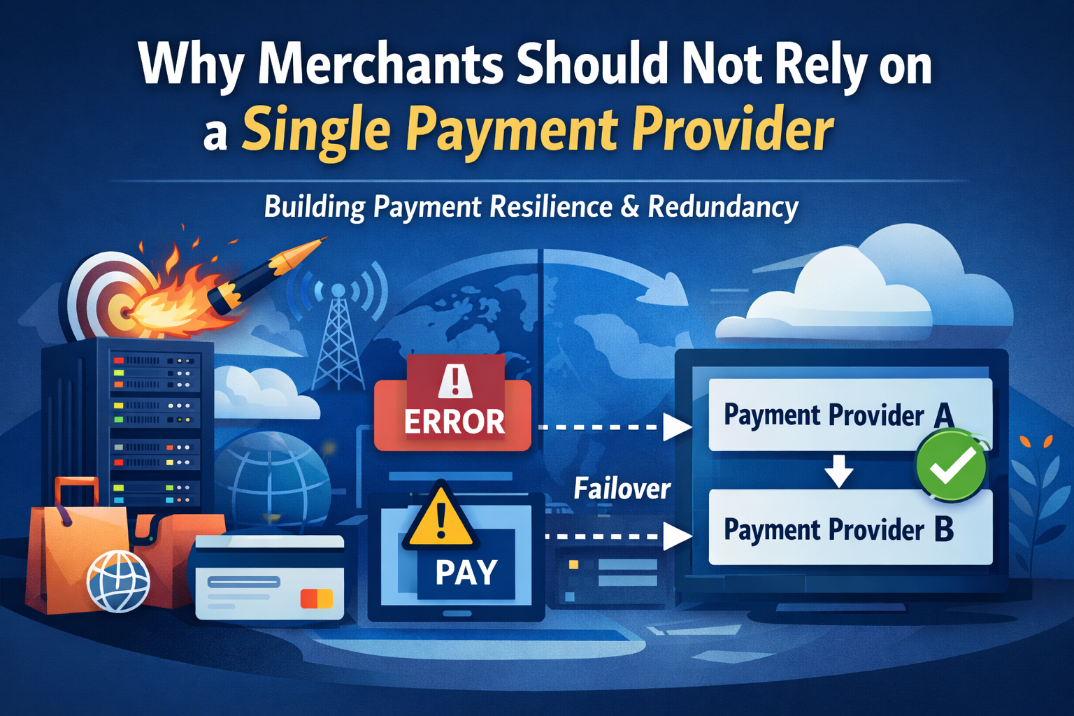 Why Merchants Should Not Rely on a Single Payment Provider