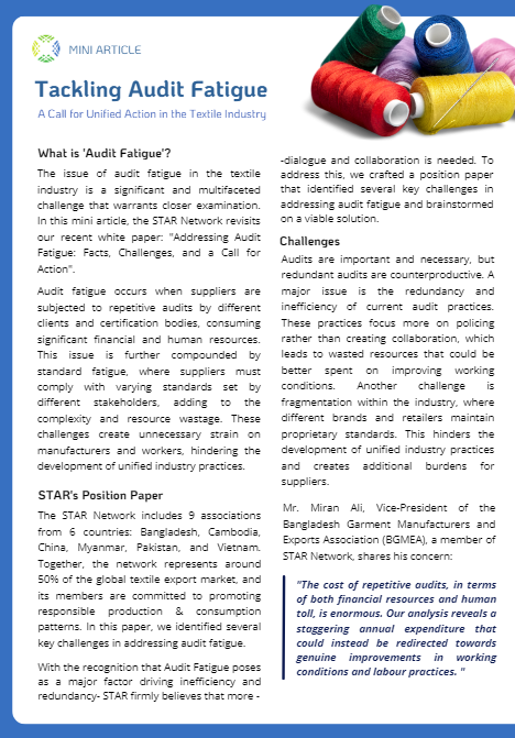 Audit Fatigue - Mini Article 