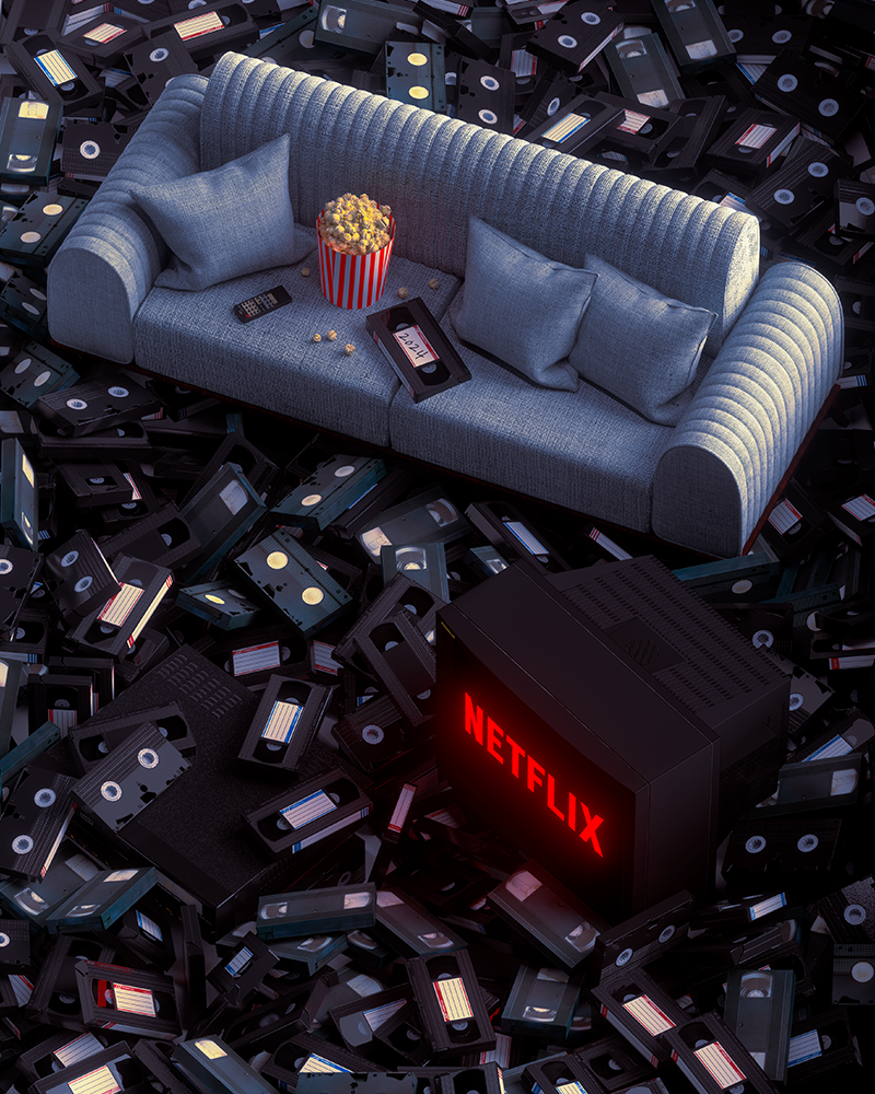 Pixpills Squad #19 "Netflix" Artwork