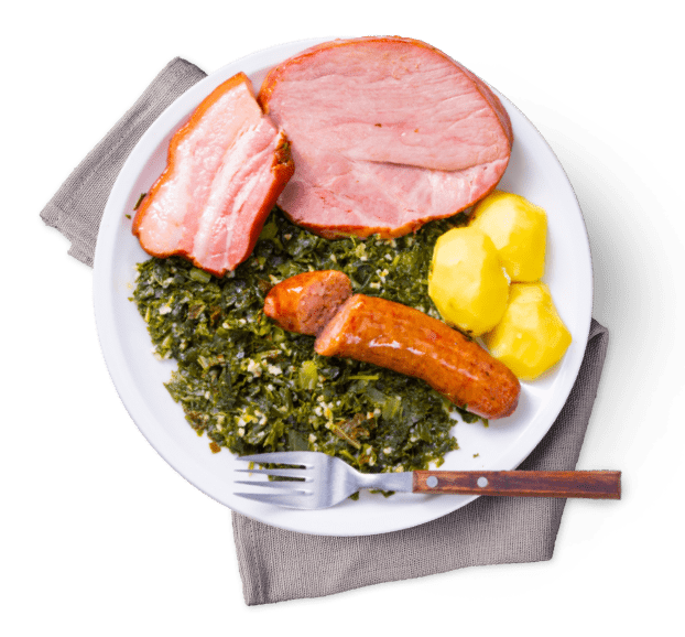 Großes Grünkohlessen