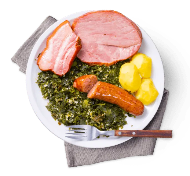 Großes Grünkohlessen
