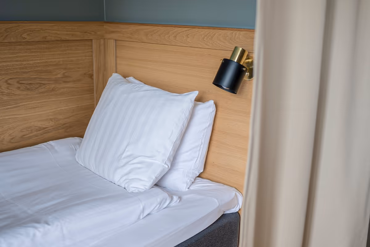 Hotellrum detaljer på inredning