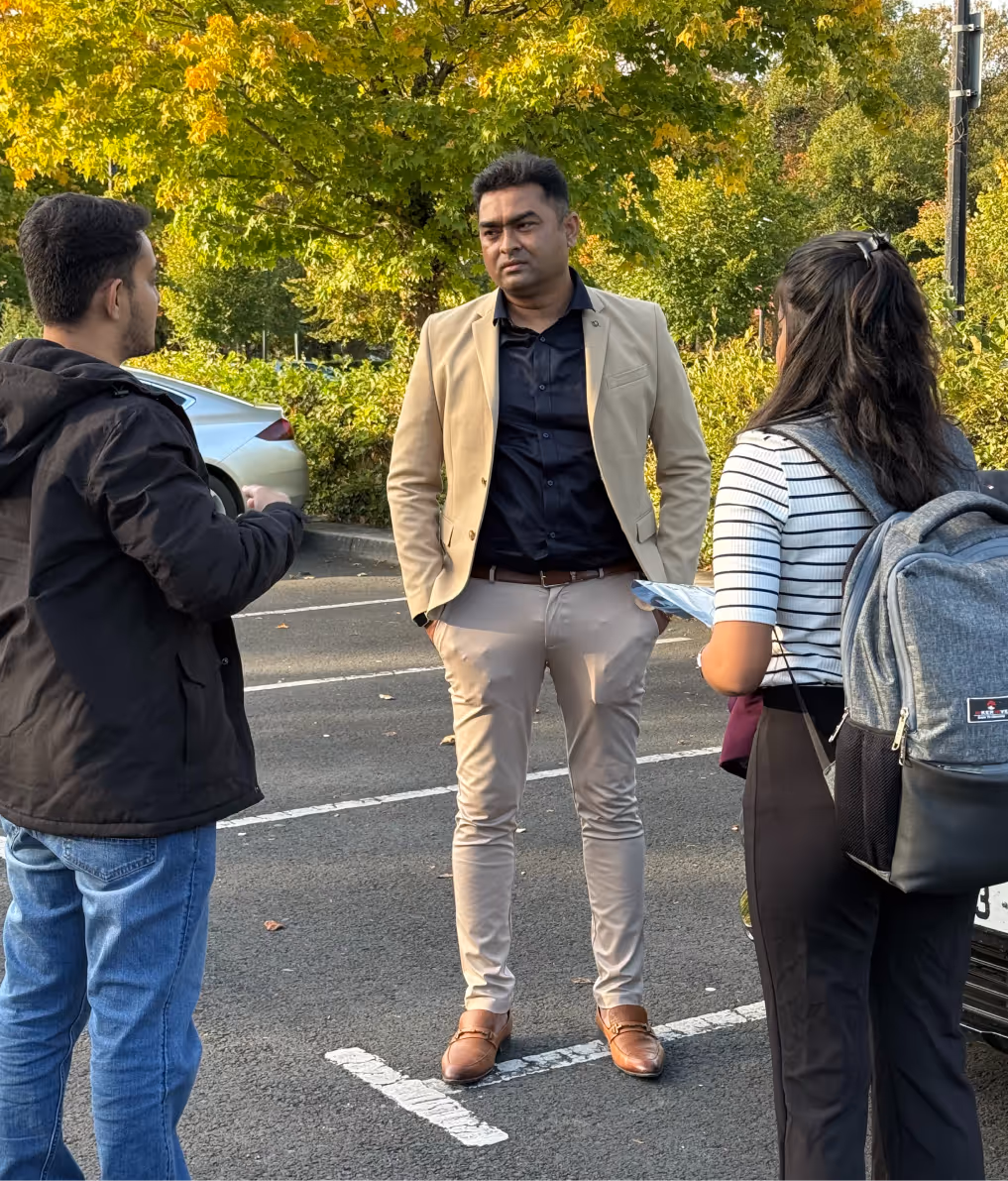 Amar met his students from the University of Galway to understand their perspectives of the campus, education and the city