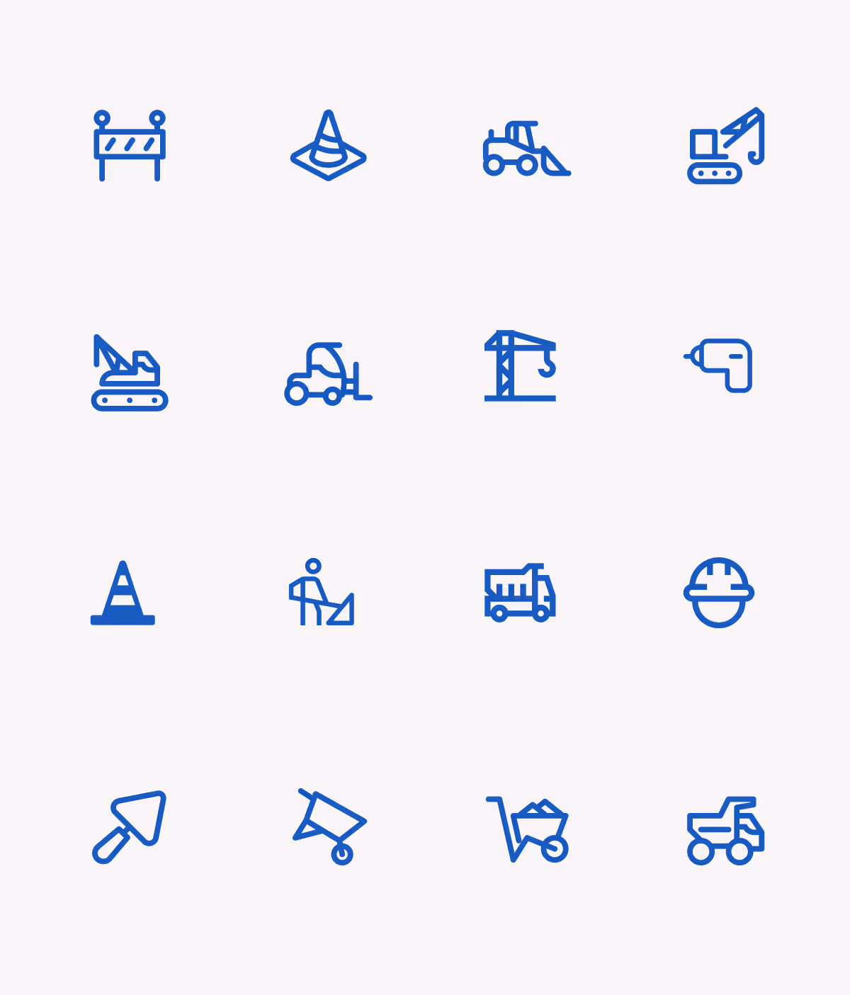 Some of the icons set used in Cognectos brand materials.