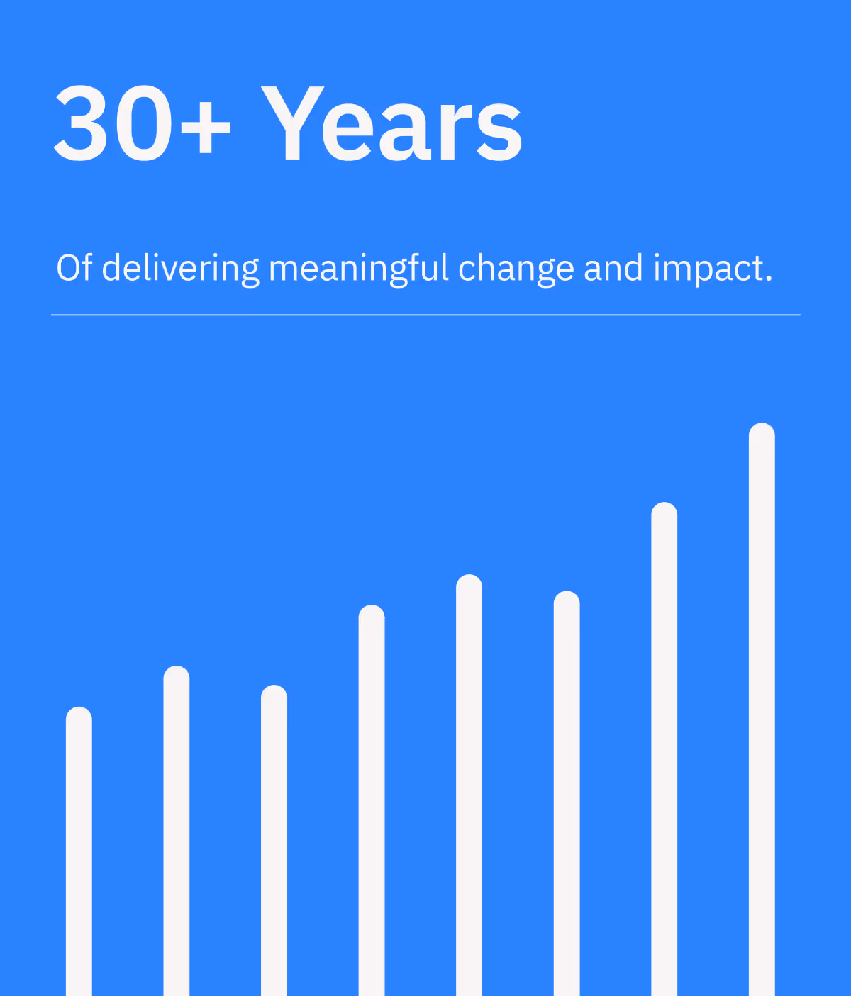 Graphic showing TWeG's expertise and calibre in strategic and operational consulting.