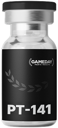 Gameday Men’s Health PT-141 vial for performance and libido enhancement treatment