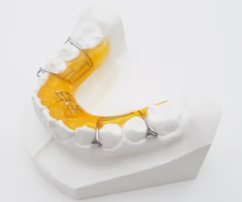 Plaque d'expansion mandibulaire orthodontique pour arcade inférieure - H32 Dental