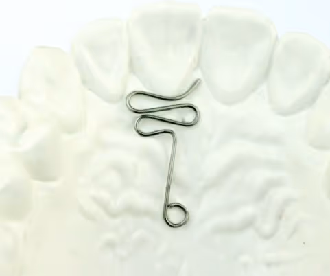 Type 1 orthodontic spring for gentle tooth movement - H32 Dental