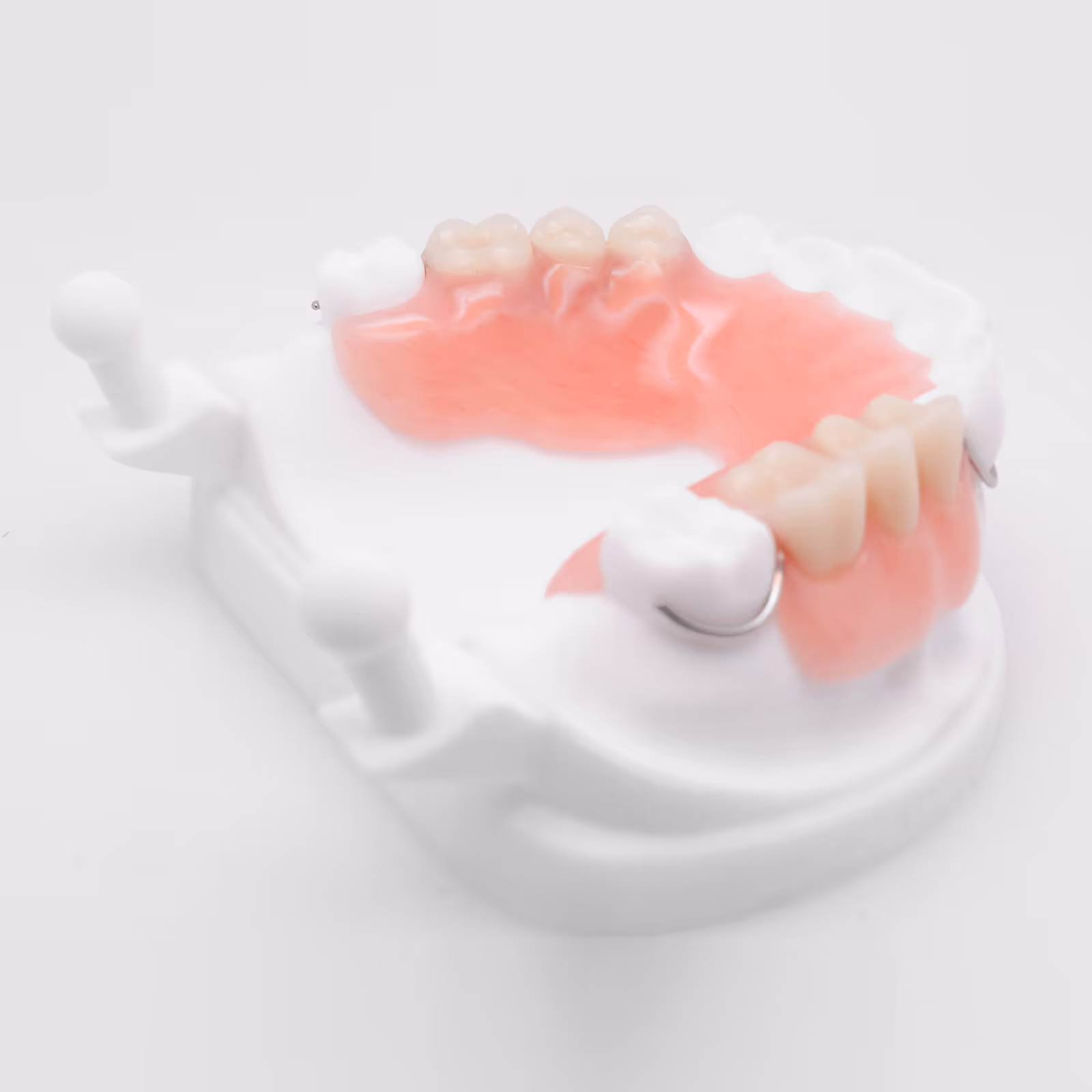 Partial resin denture with direct finish - H32 Dental