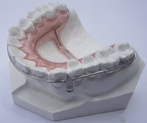 Wrap around retainer slim type for open orthodontic retention - H32 Dental