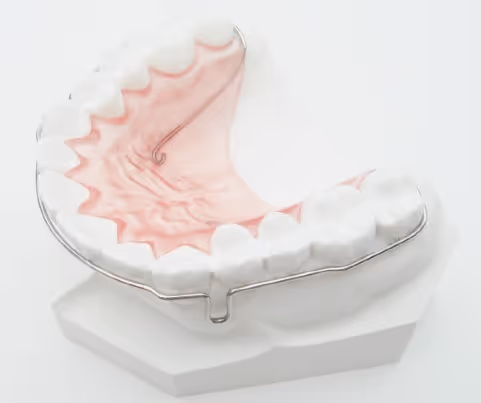 Upper wrap around retainer for maxillary orthodontic retention - H32 Dental