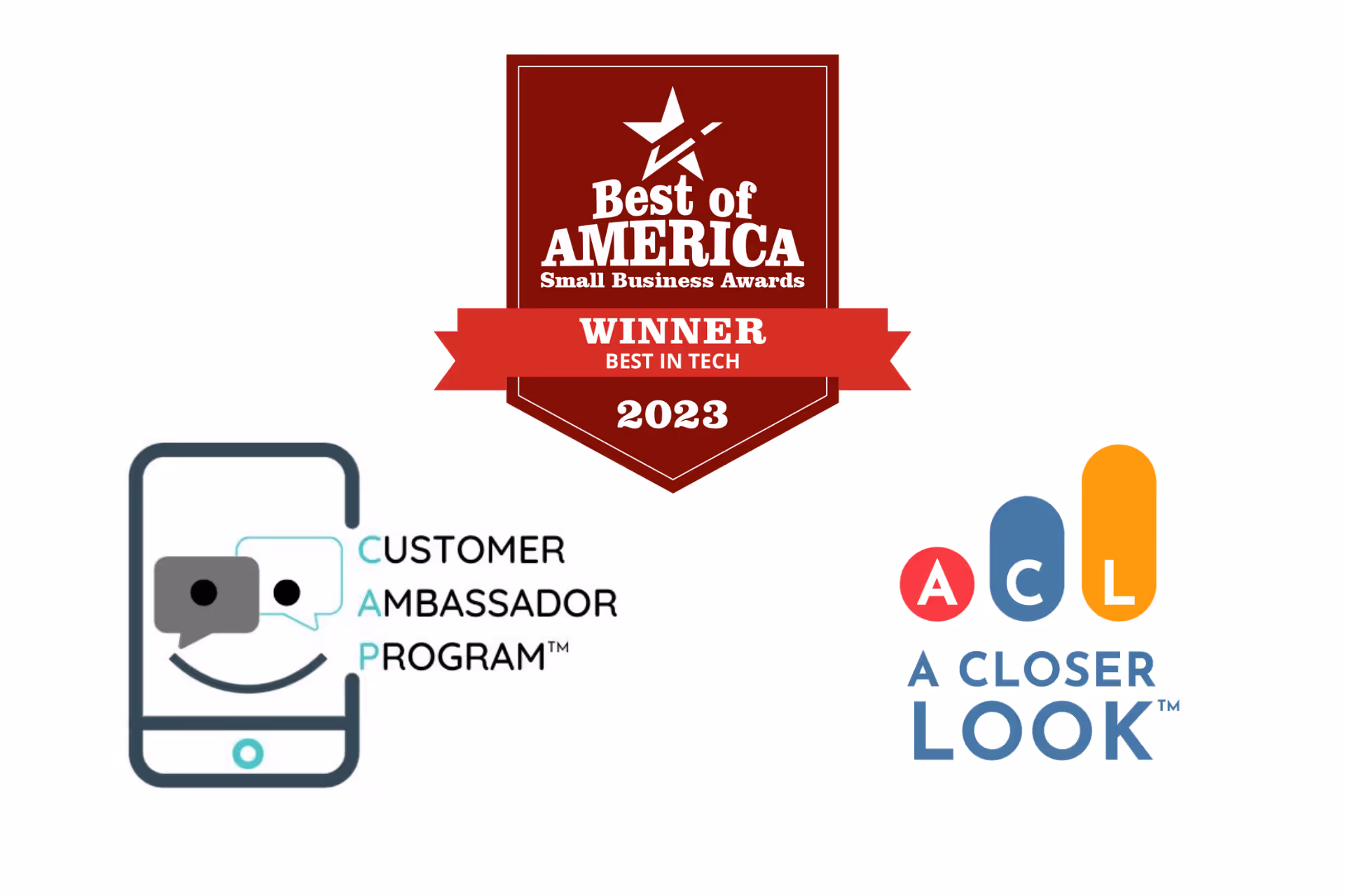 A Closer Look's Customer Ambassador Program Wins Best in Tech Award