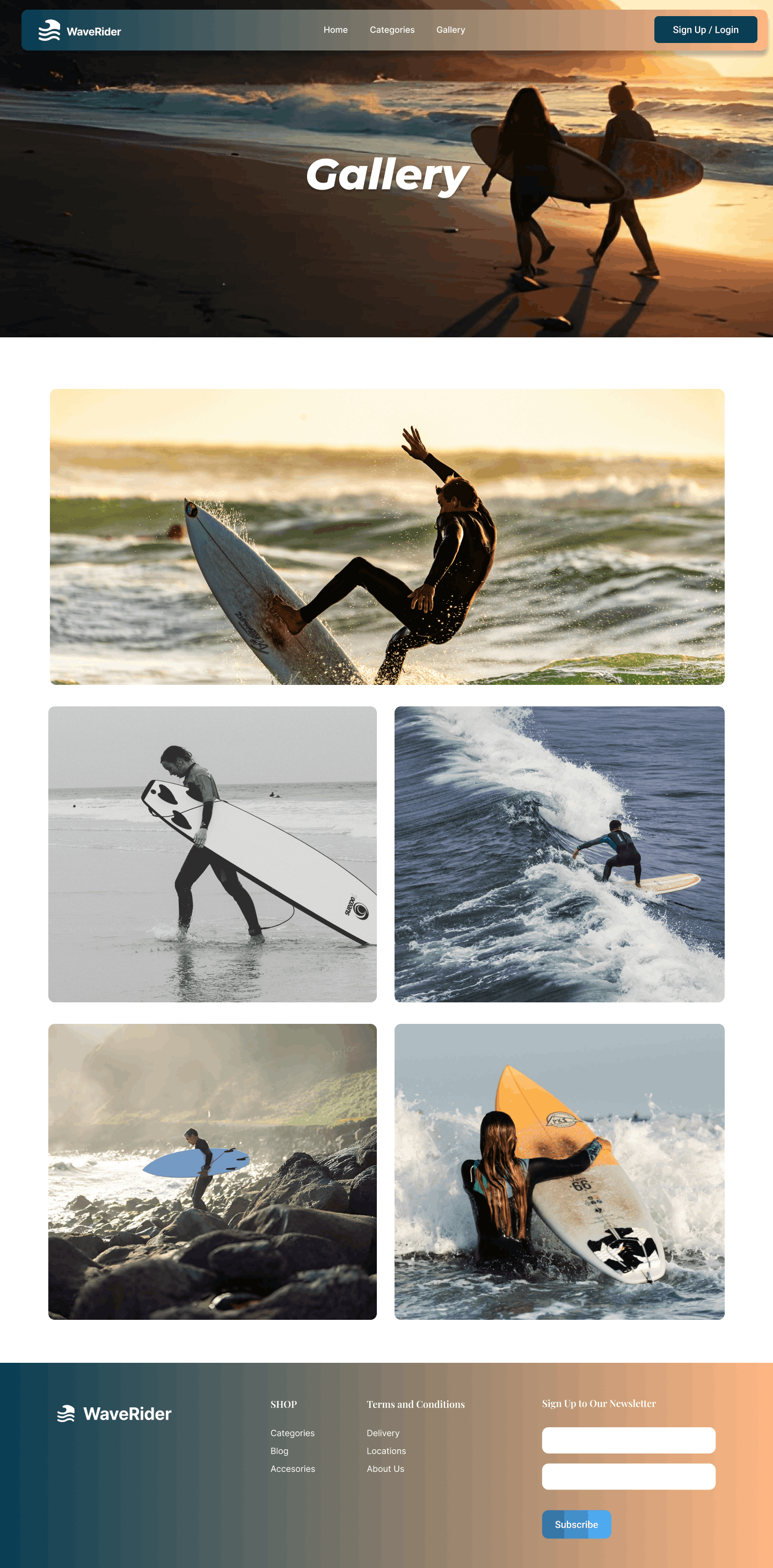 WaveRider gallery screenshot