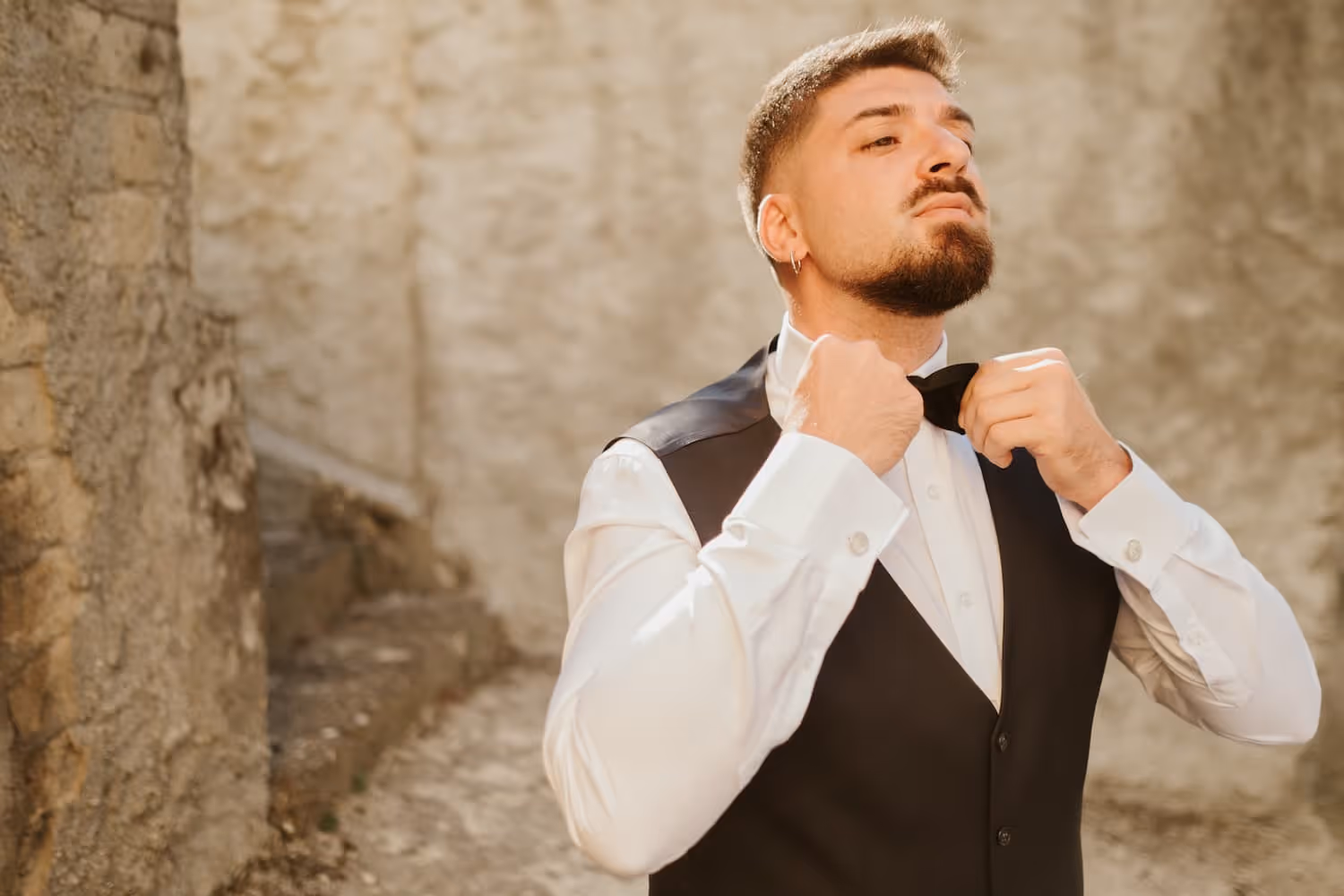 Smoking su misura uomo — sartoria artigianale Vinciguerra