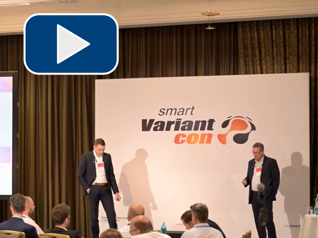 Vorschau zum Video (Kundenvortrag Washtec auf der Smart Variant Con 2025).