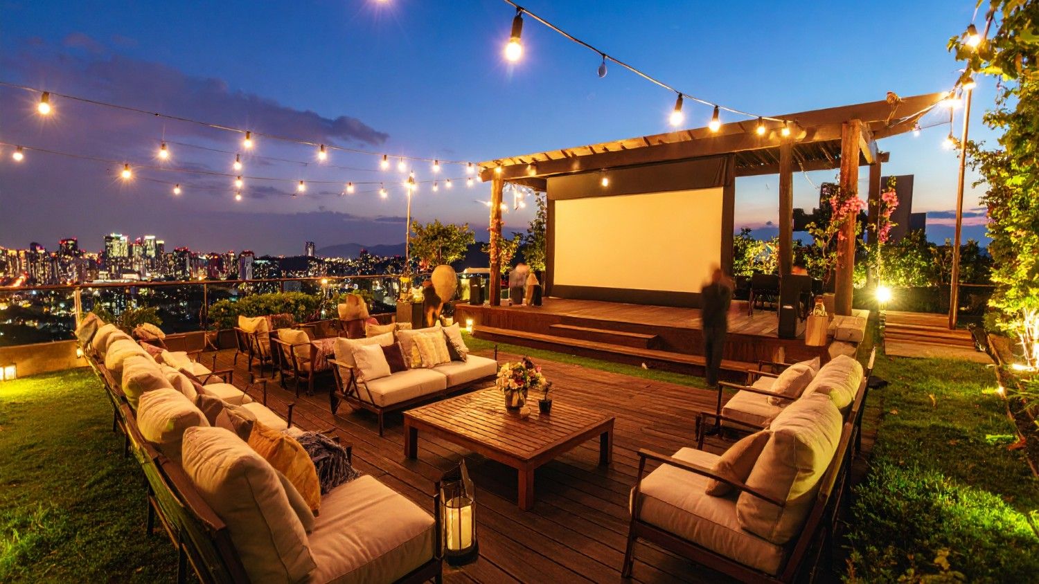 Zero Gravity Cinema on the Sand