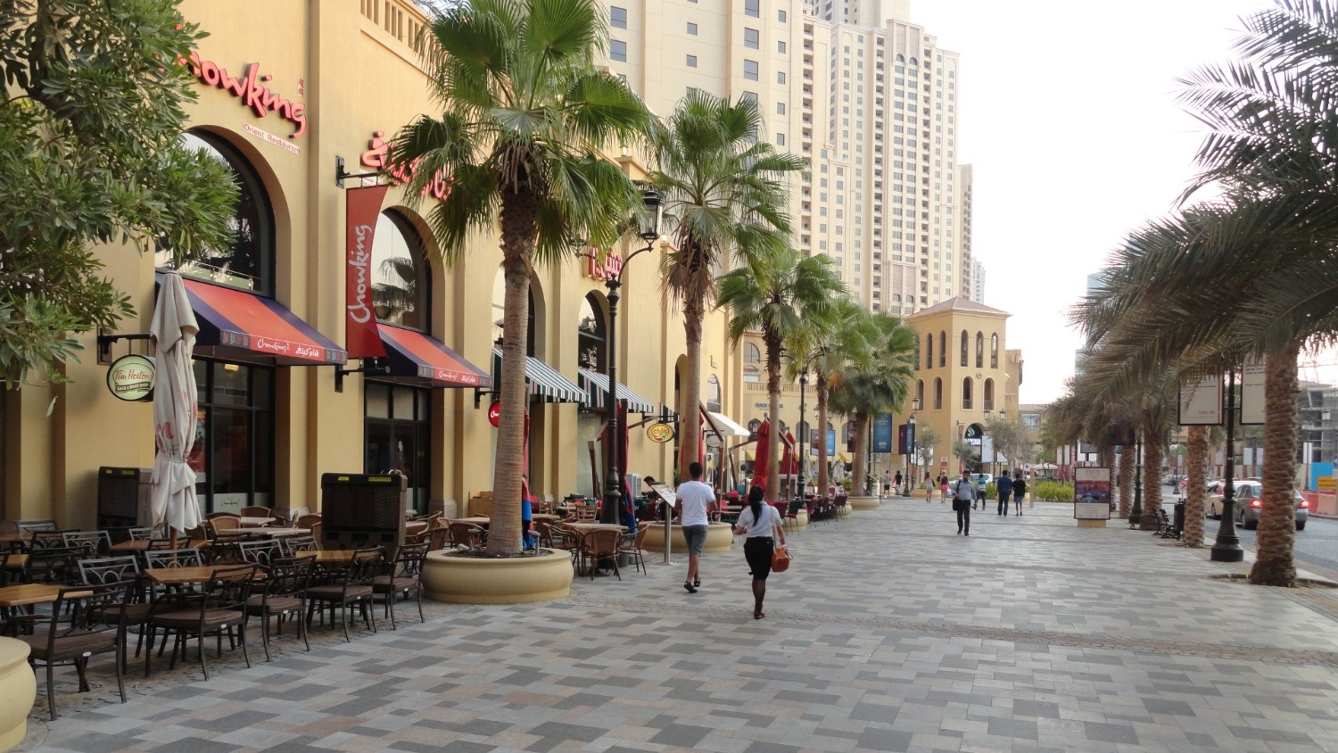 Seaside Promenade at JBR and The Walk