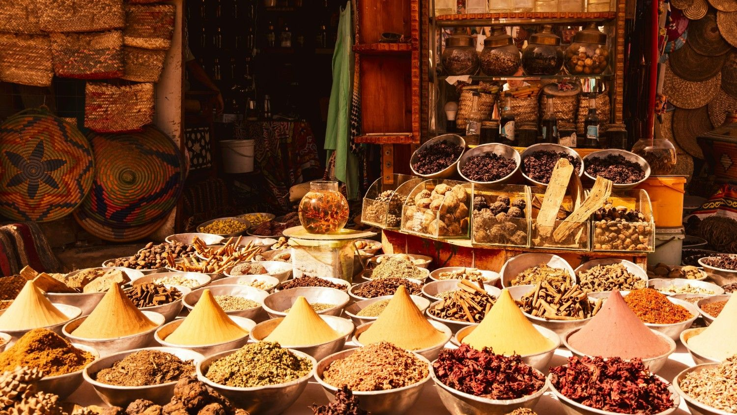 Lose Yourself in the Gold and Spice Souks