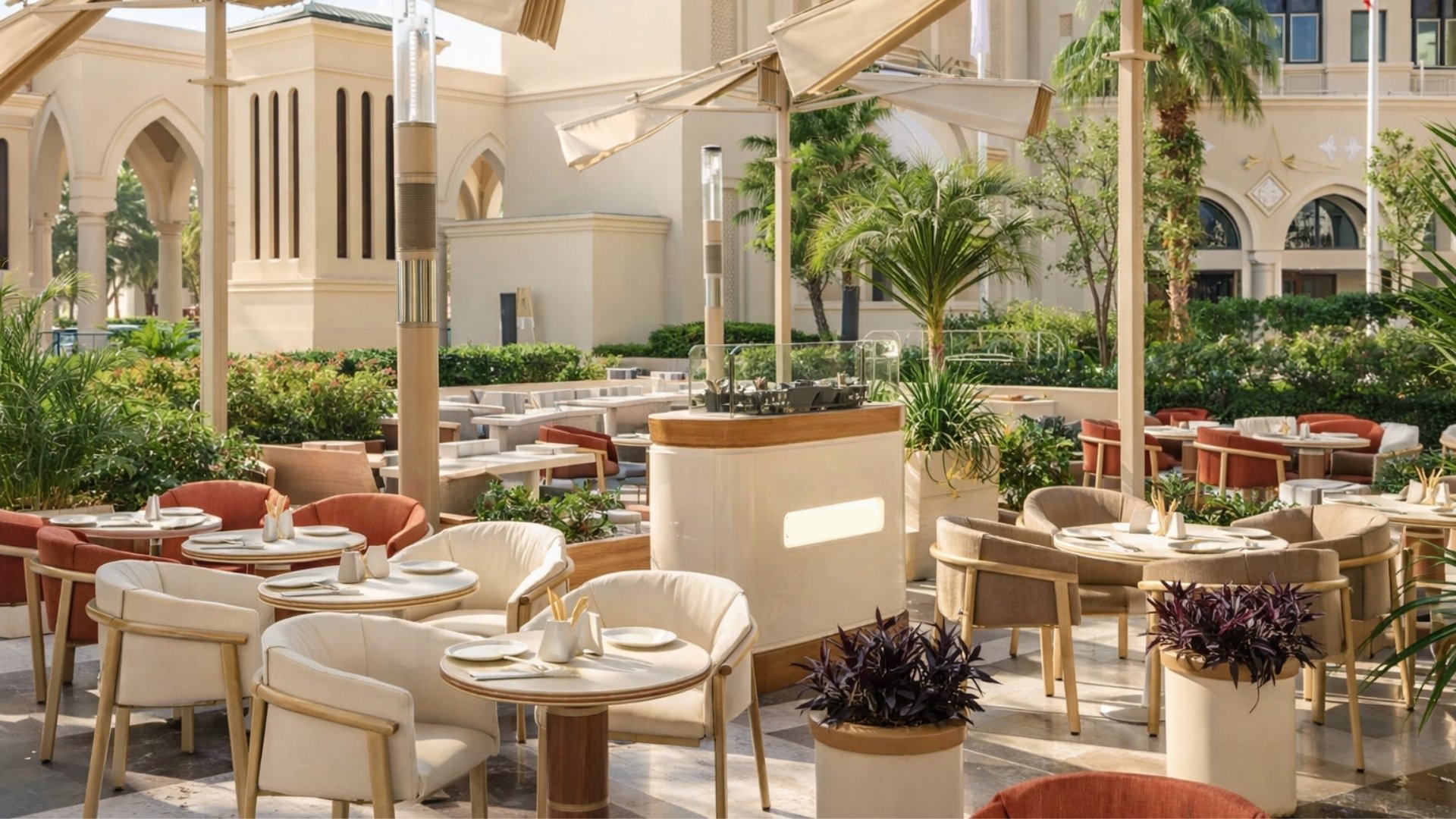 Shisha Evenings Framed By Downtown Dubai