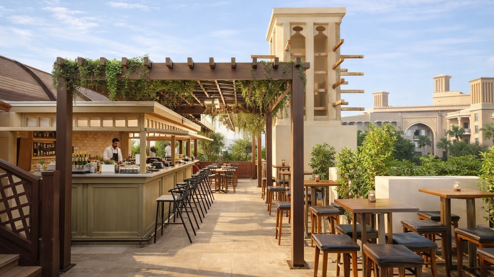 Folly Rooftop at Souk Madinat