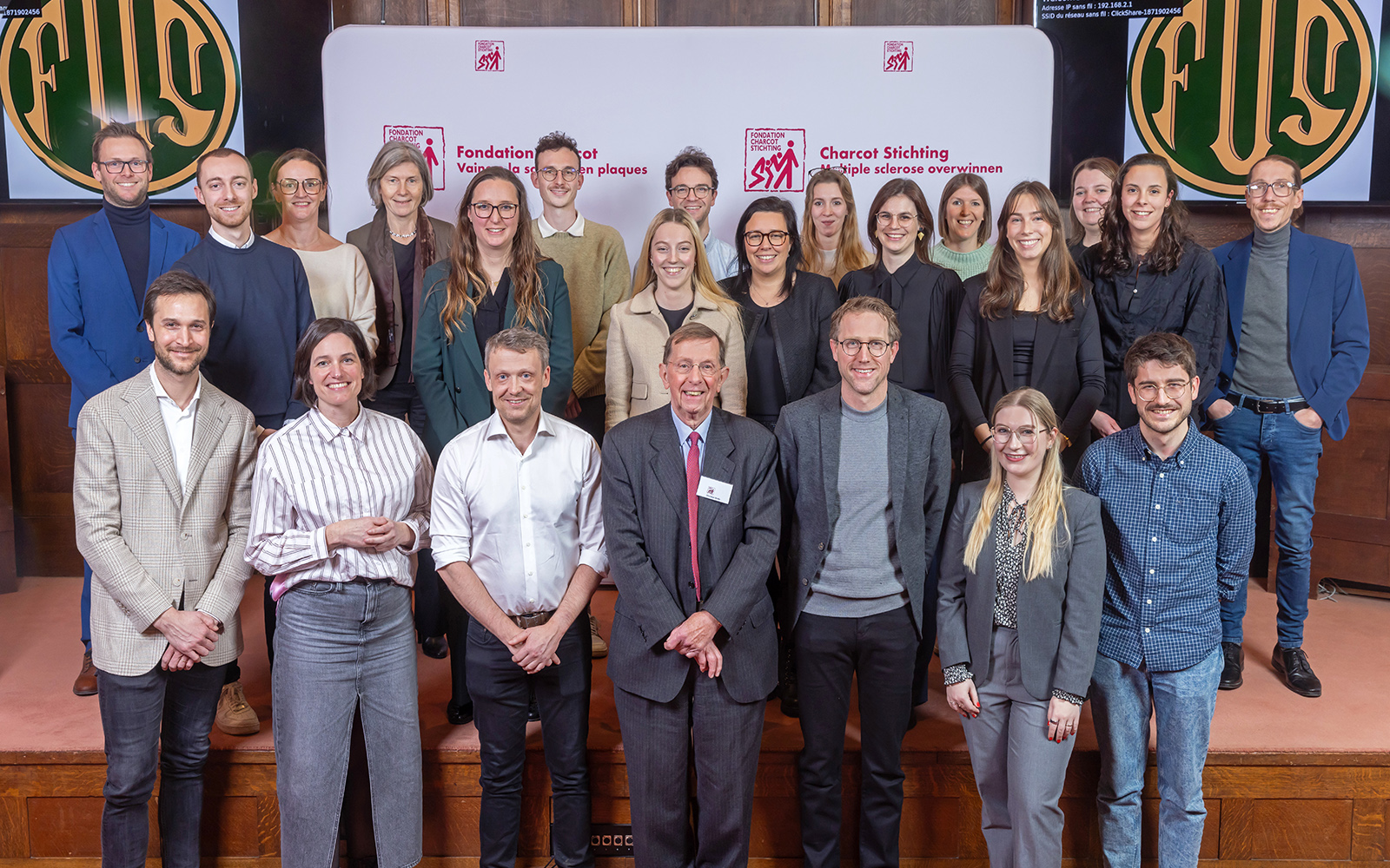 Picture of the laureats of Charcot Fund 2025