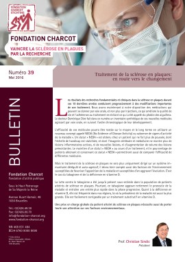 Traitement de la sclérose en plaques : en route vers le changement