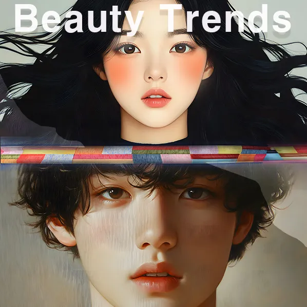 A Korean women and man.