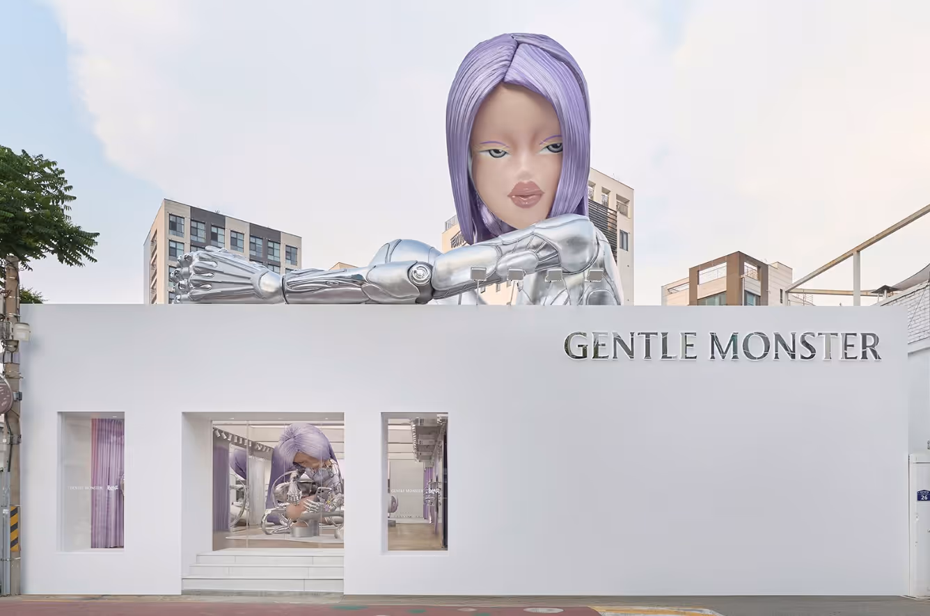 Gentle Monster x Bratz The Pocket Collection Pop-Up Store Building Outside
