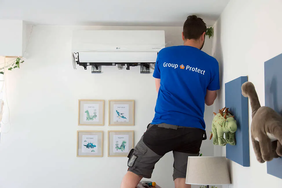 Energy Protect installeert airco met zonnepanelen