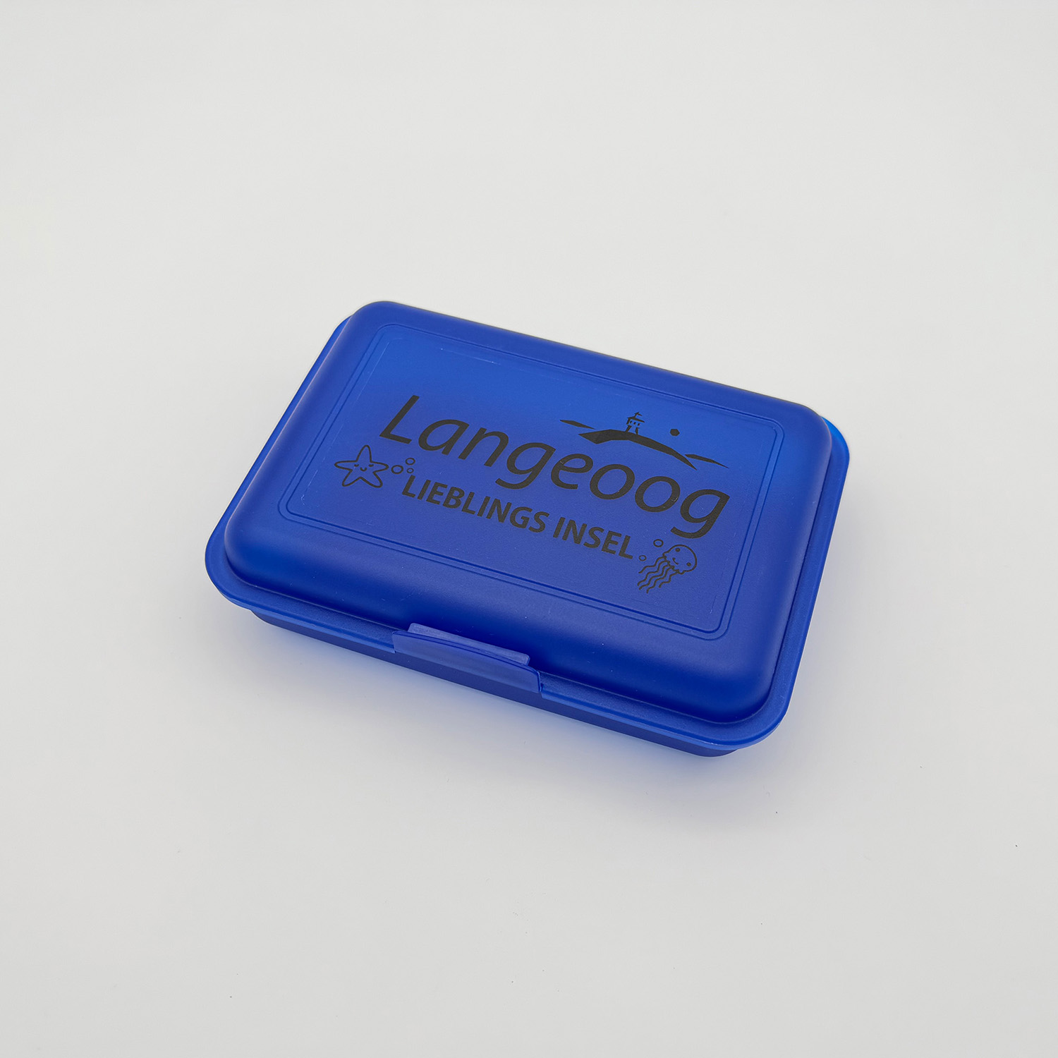 Langeoog Brotdose blau