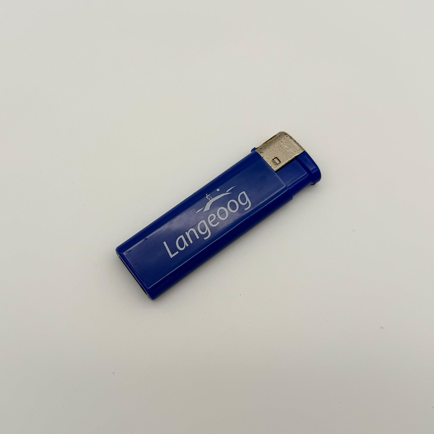 Langeoog Feuerzeug in blau