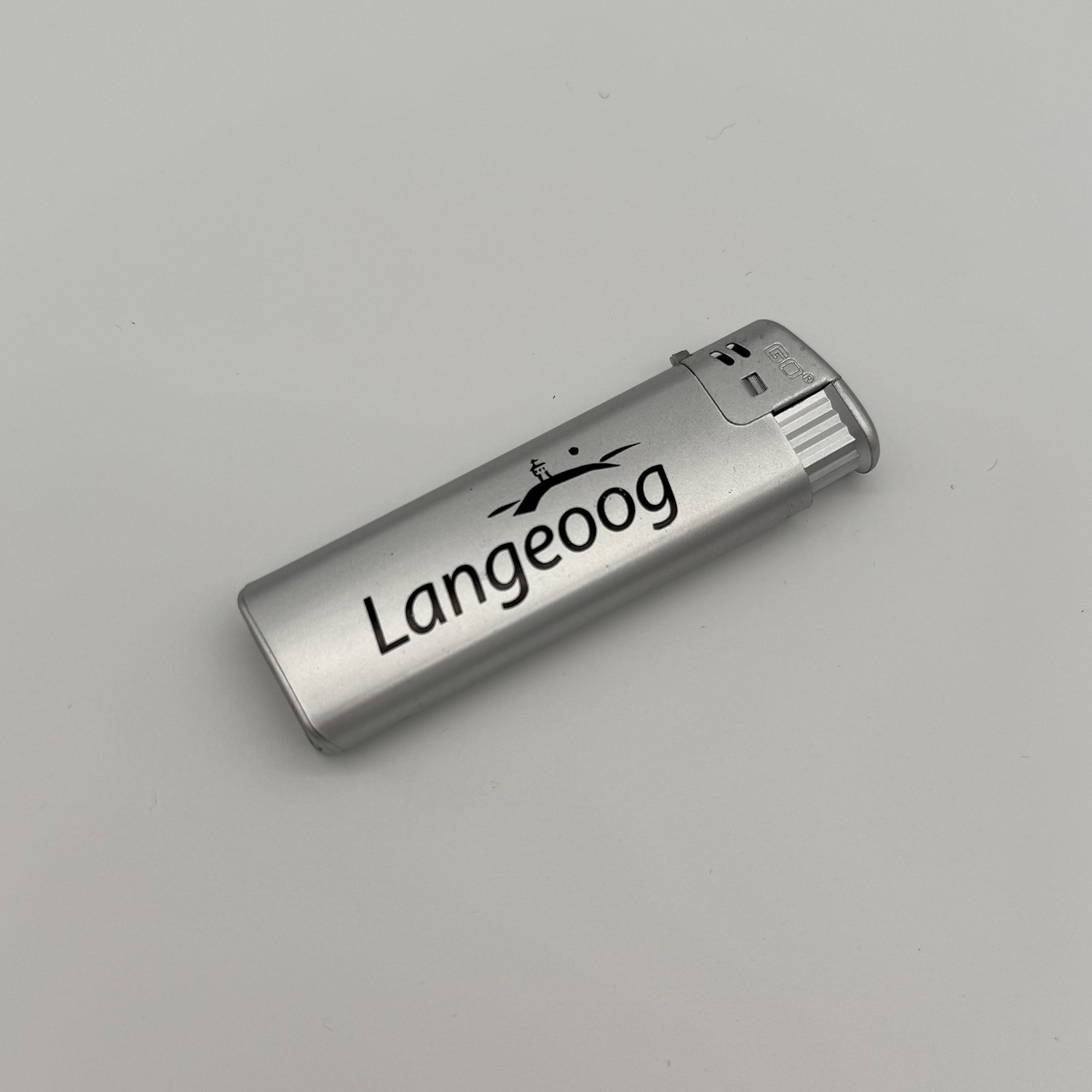 Langeoog Feuerzeug in silber