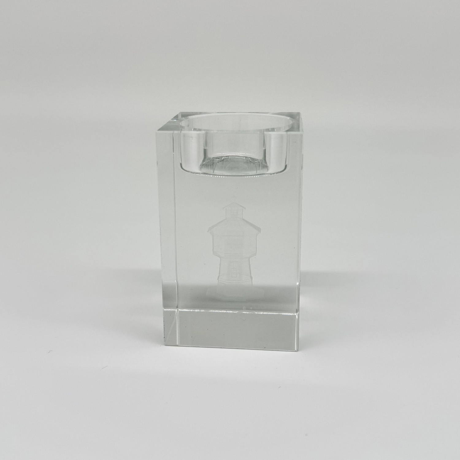 Langeoog Glas Teelicht Wasserturm