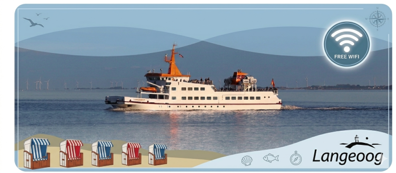 Gäste-WLAN "LangeoogVerbunden" auf der Langeoog IV