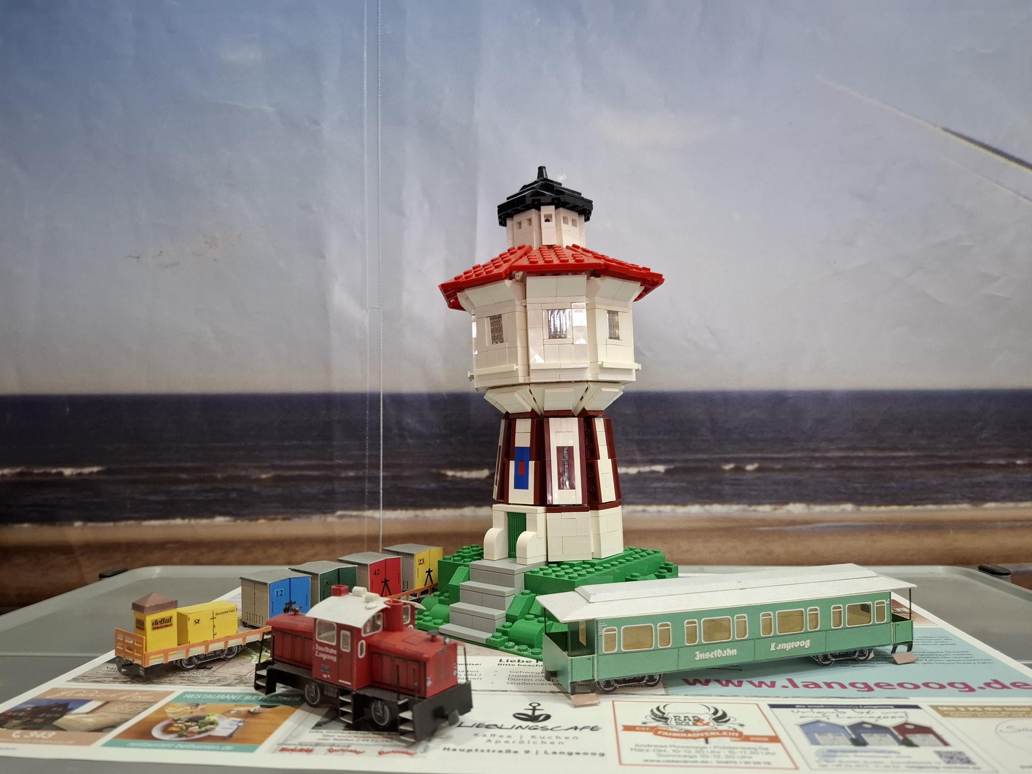 Modelbaubogen Insebahn