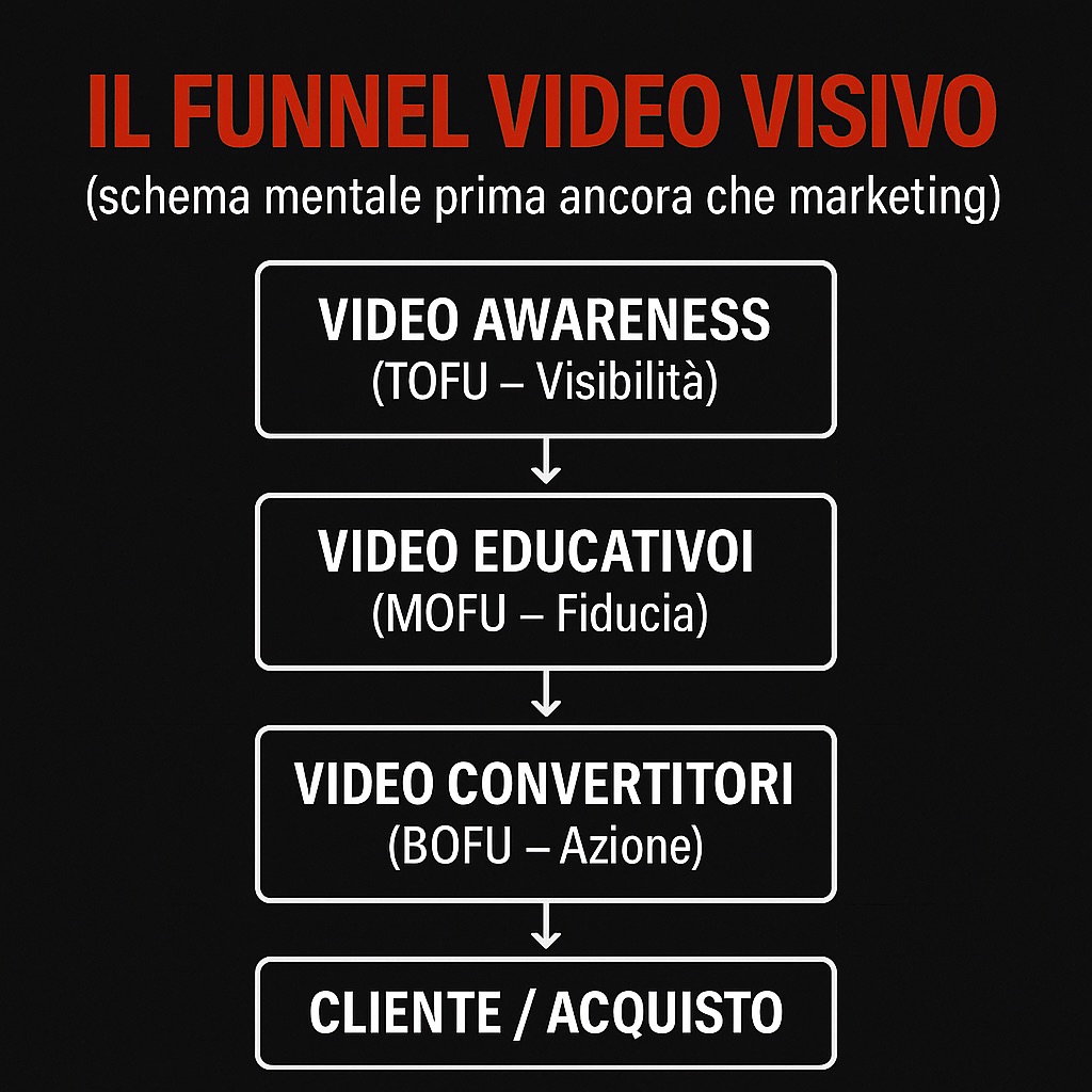 Come trasformare ogni video in una macchina da lead: guida al funnel visivo