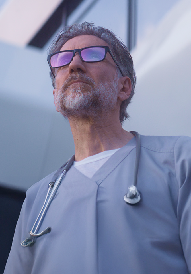Photo d'un médecin