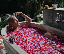 Mineral bath is very helpful for body